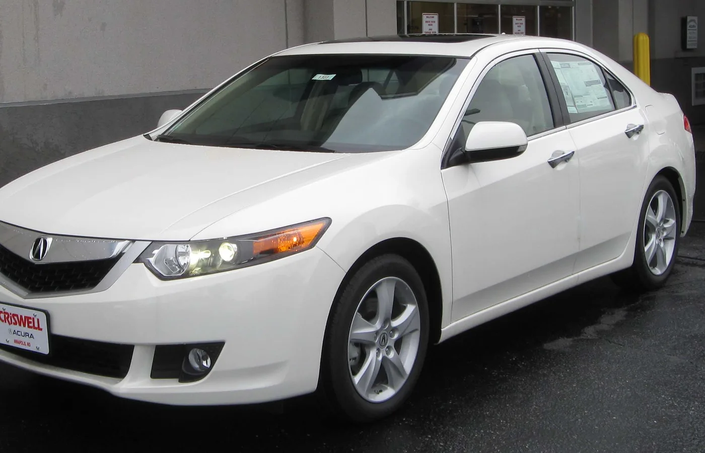 Acura TSX SPORT WAGON, vue extérieure du modèle