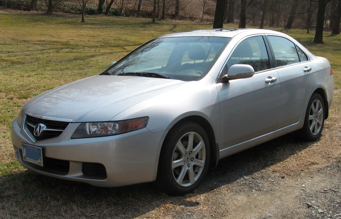 Acura TSX, vue extérieure du modèle