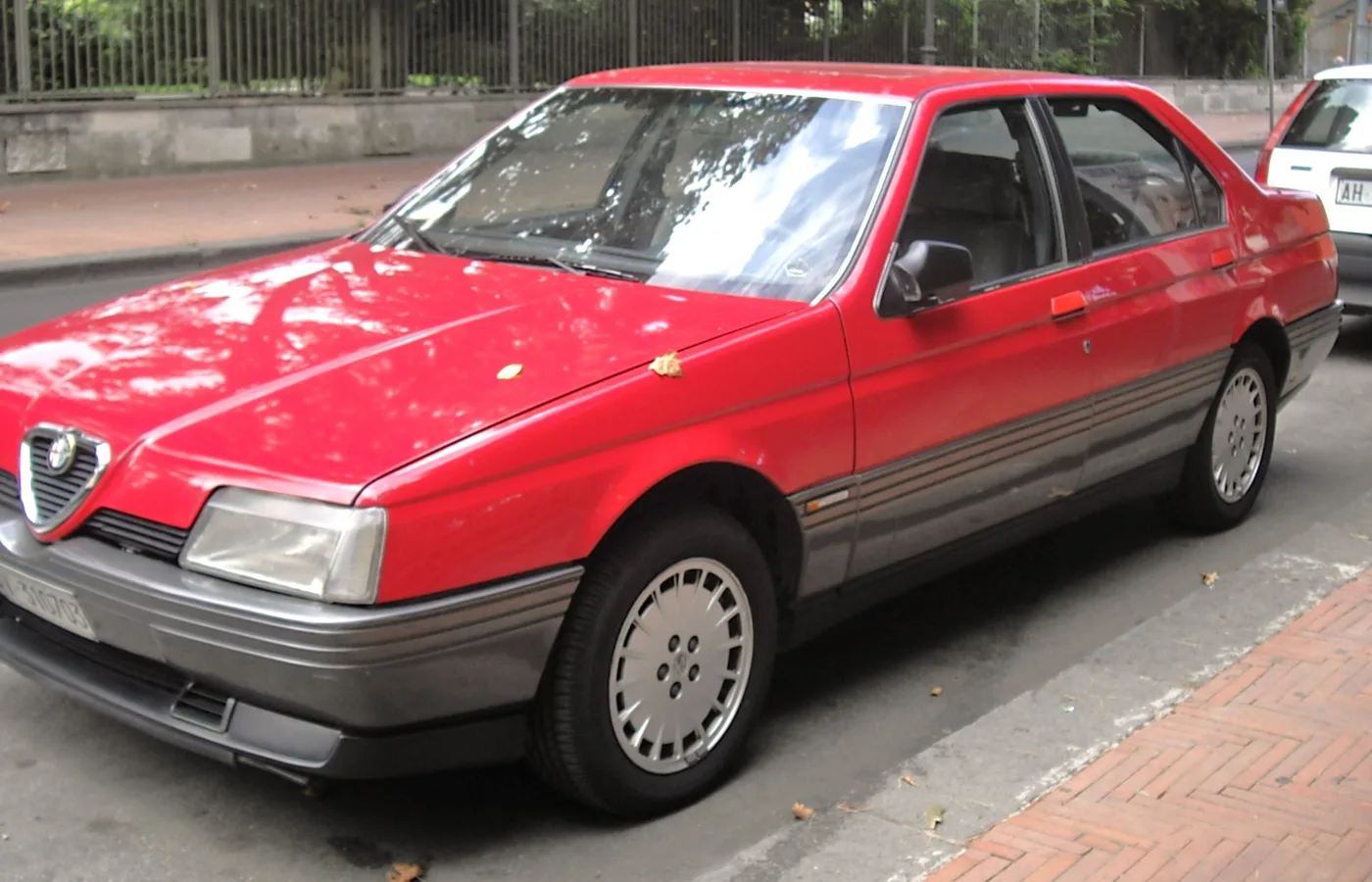 Alfa Romeo 164, vue extérieure du modèle