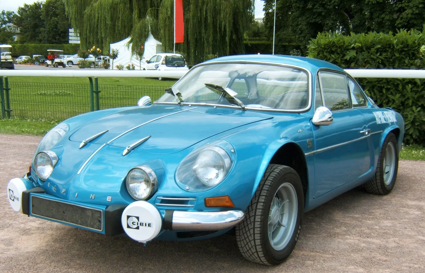Alpine A110, vue extérieure du modèle
