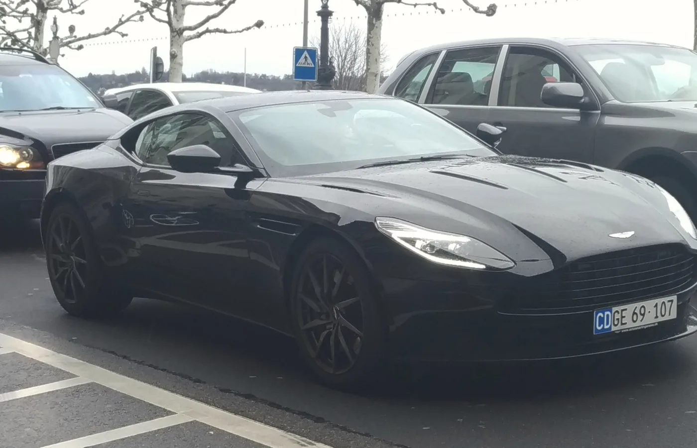 Aston Martin DB11, vue extérieure du modèle