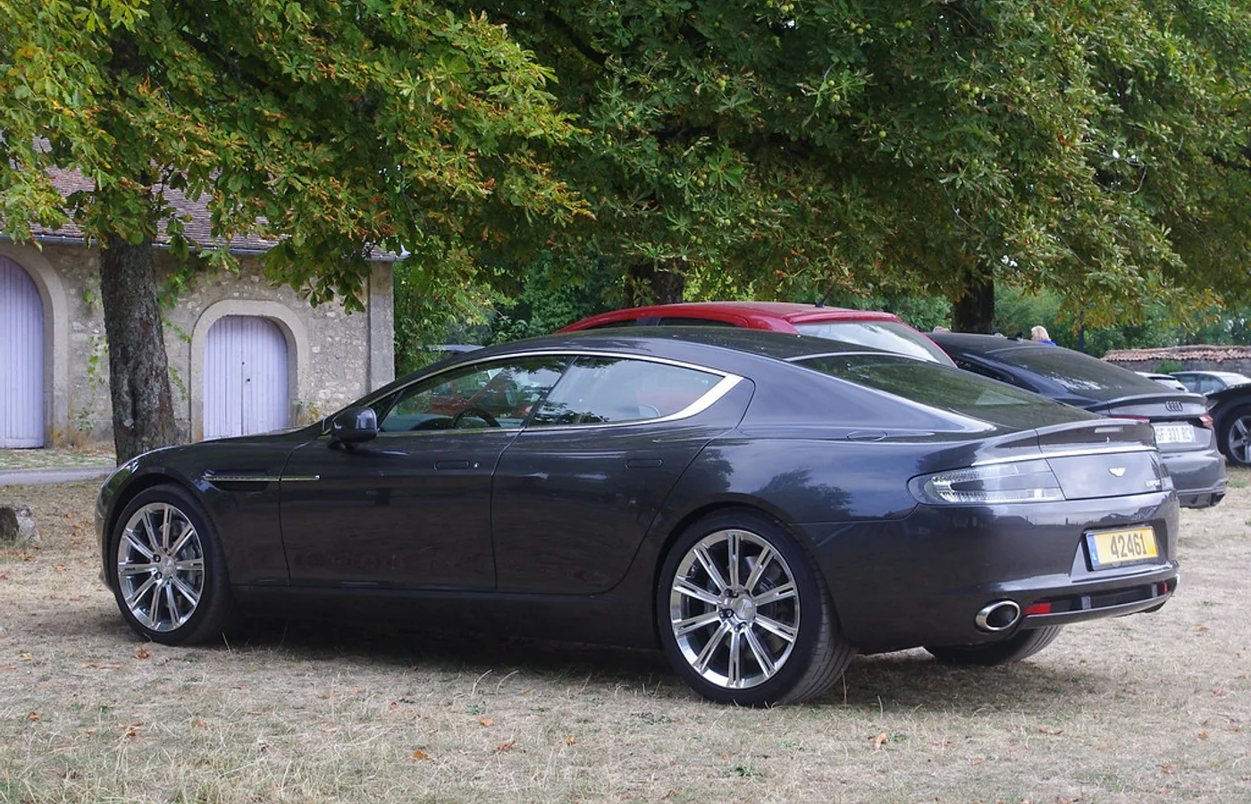 Aston Martin Rapide, vue extérieure du modèle