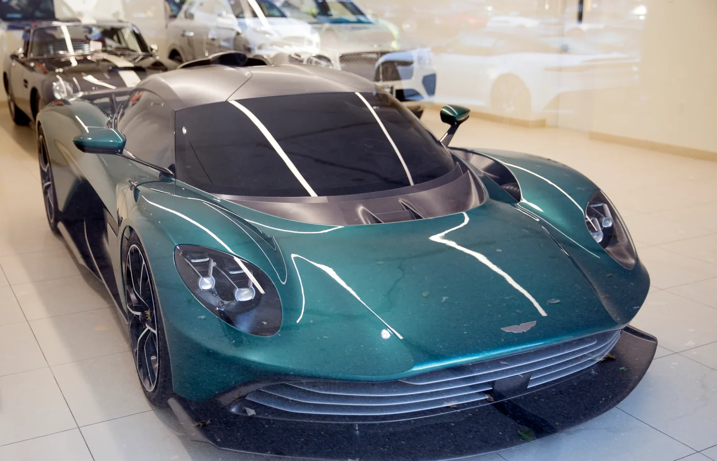 Aston Martin Valhalla, vue extérieure du modèle