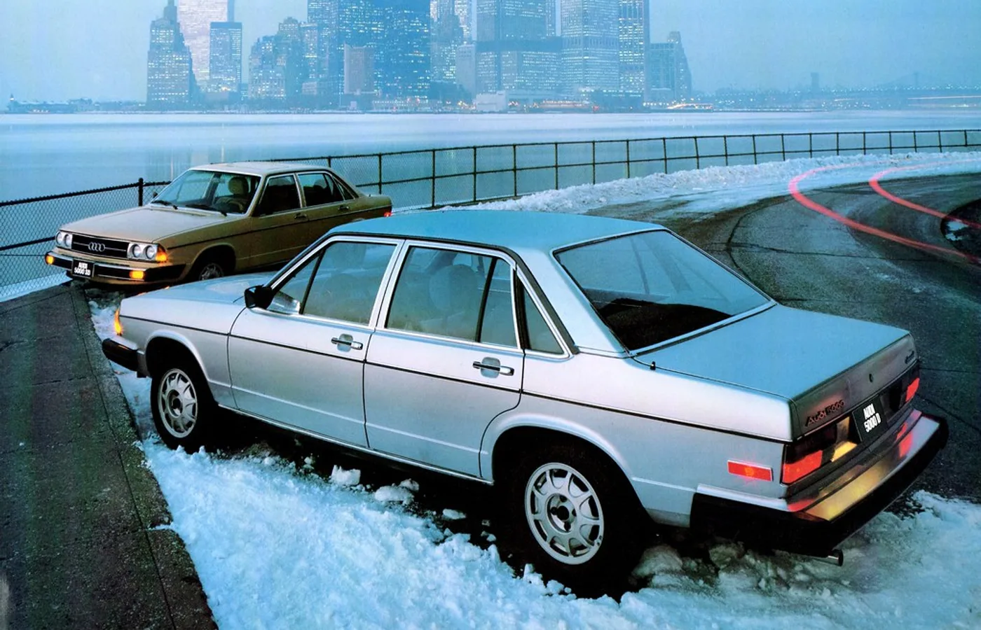 Audi 5000, vue extérieure du modèle