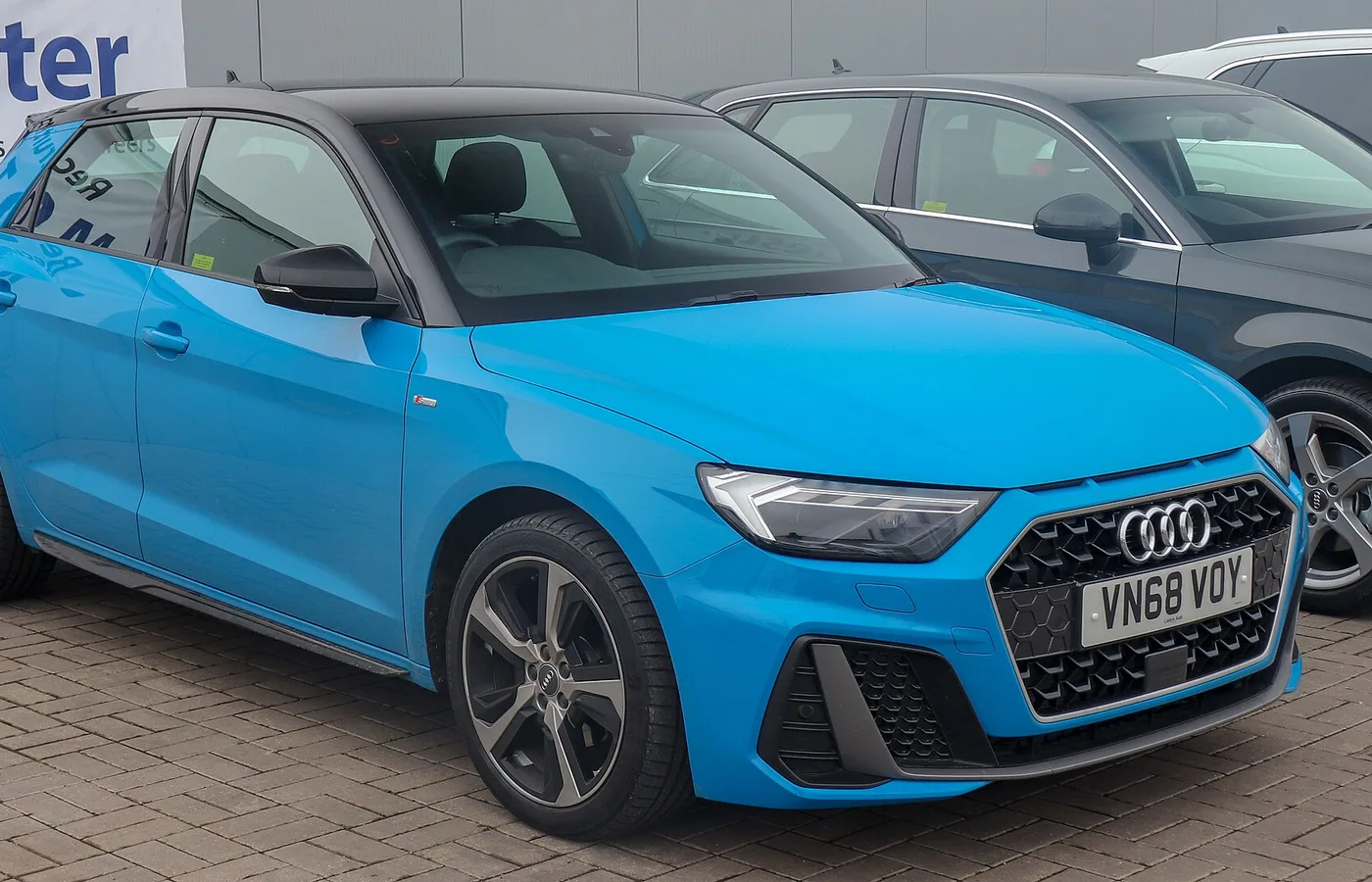 Audi A1, vue extérieure du modèle
