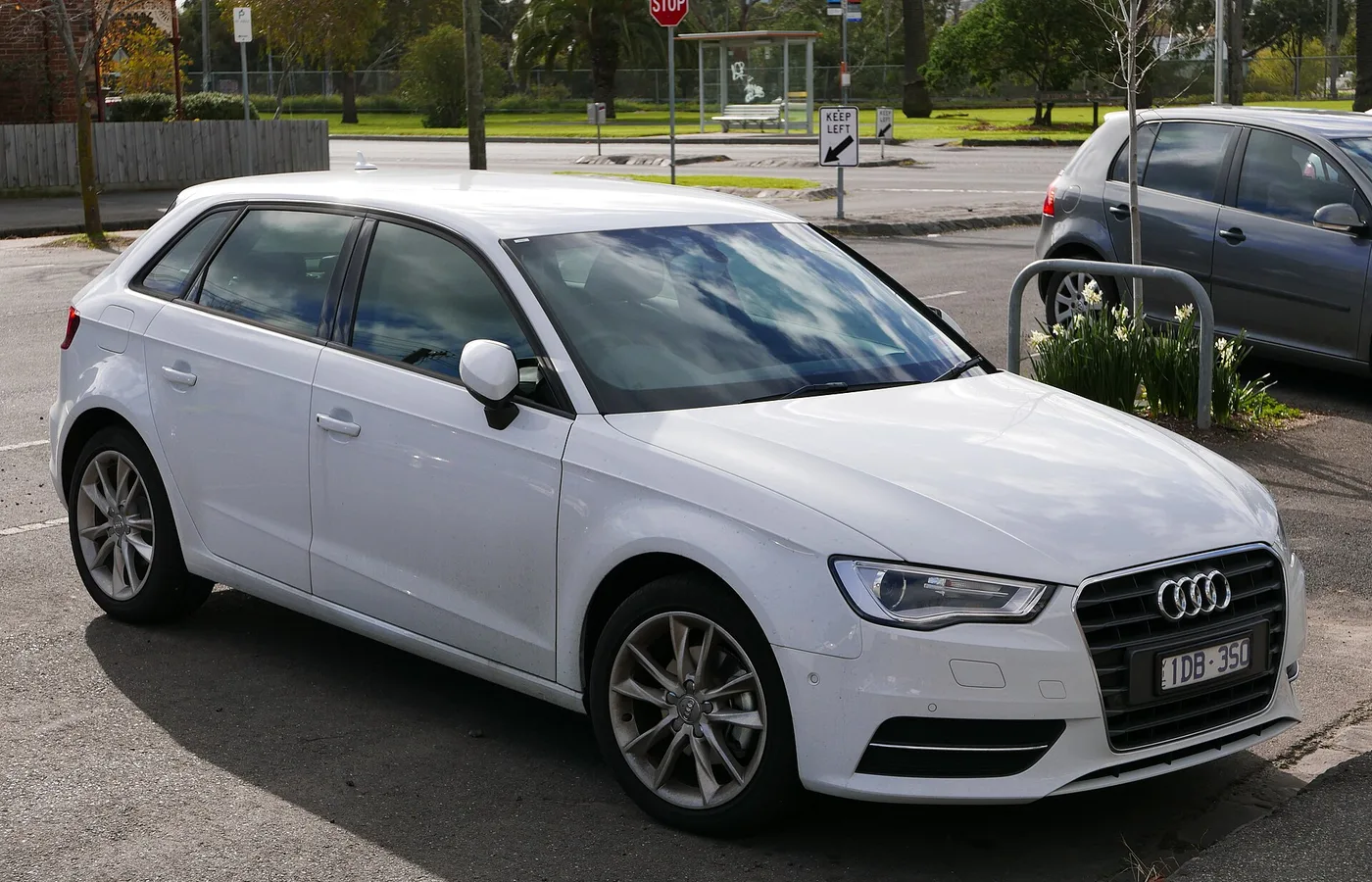 Audi A3 45 TFSIE, vue extérieure du modèle ou d'une variante proche
