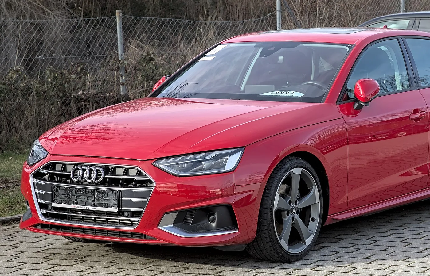 Audi A4, vue extérieure du modèle