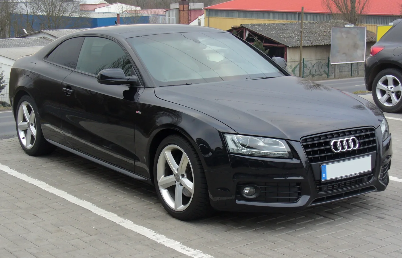 Audi A5 CABIOLET, vue extérieure du modèle ou d'une variante proche