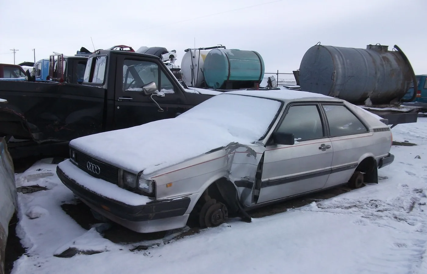 Audi Coupe, vue extérieure du modèle