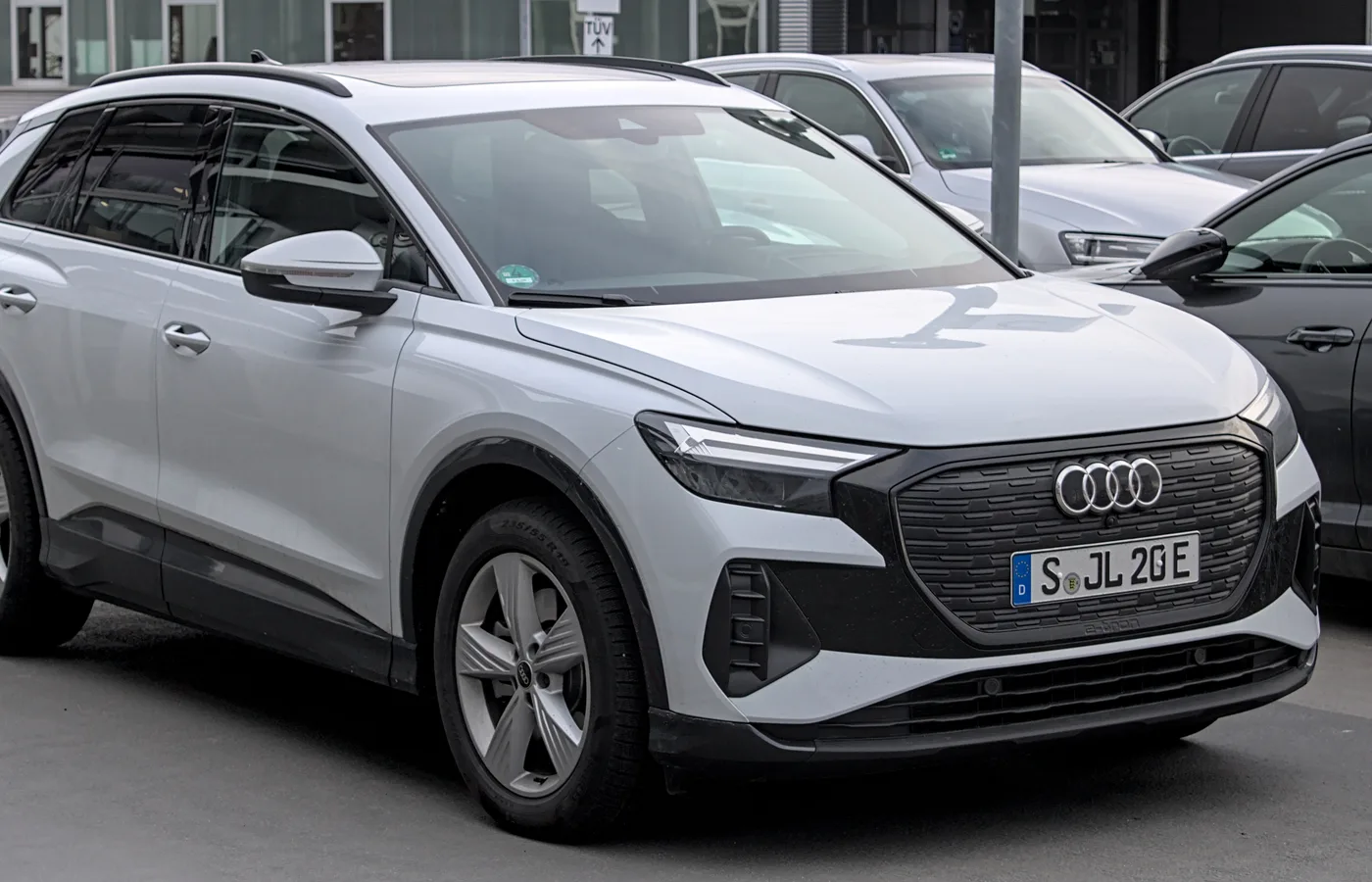 Audi e-tron GT, vue extérieure du modèle