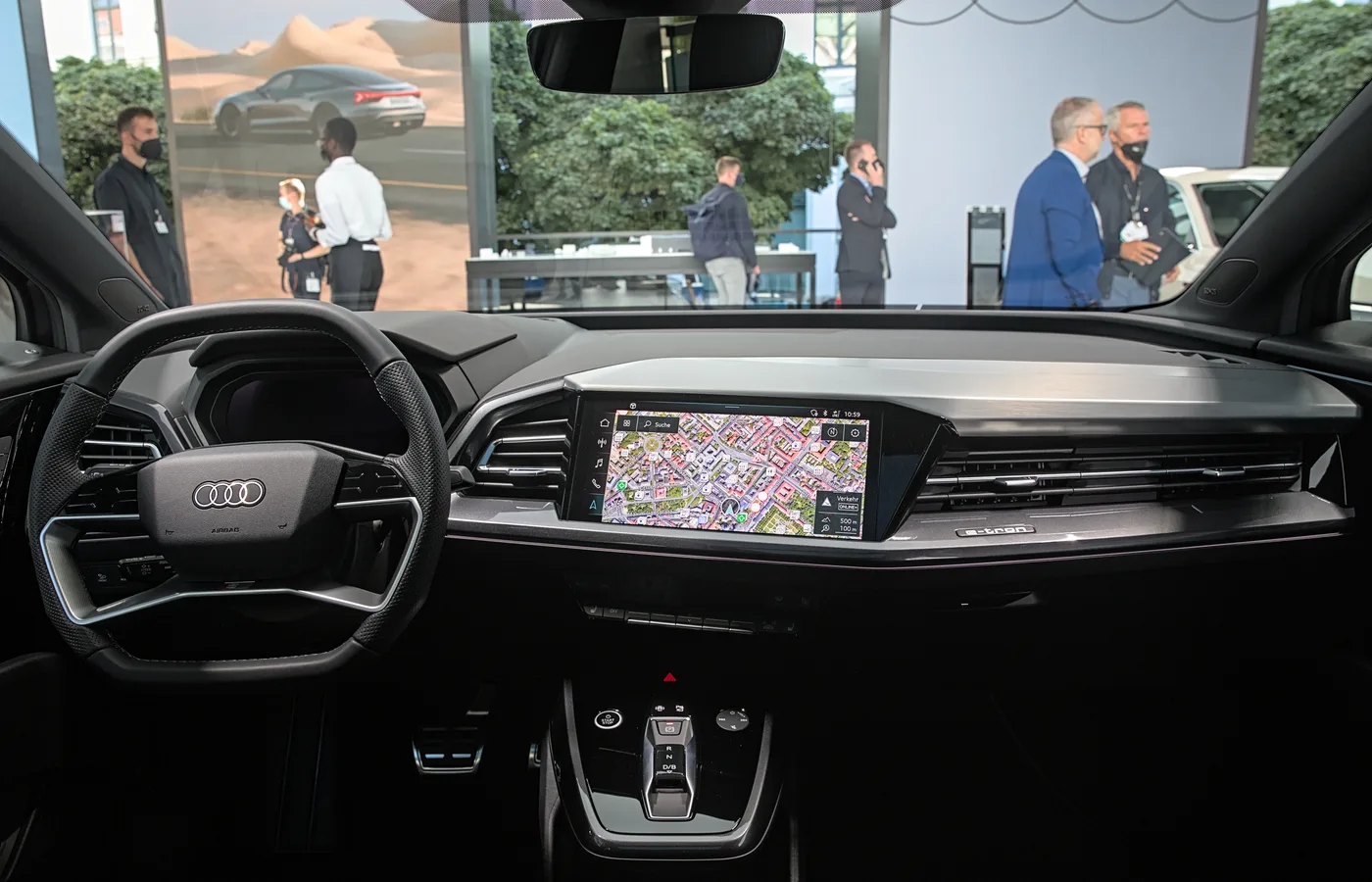 Audi Q4 SPORTBACK E-TRON, vue extérieure du modèle