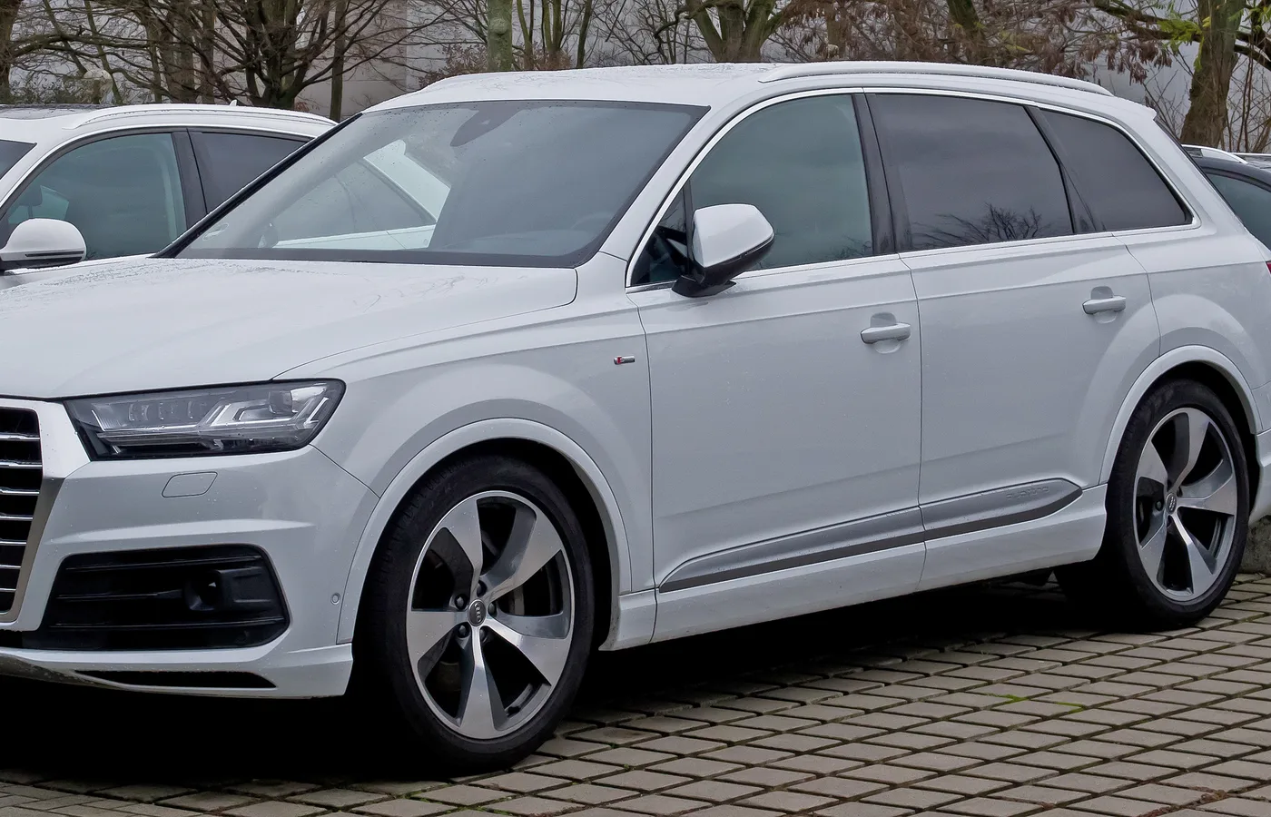 Audi Q7, vue extérieure du modèle