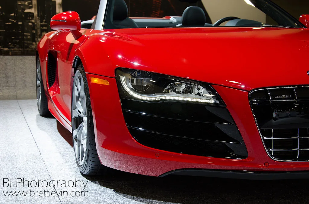 Audi R8 SPYDER, vue extérieure du modèle