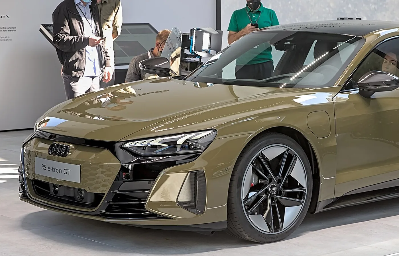 Audi RS e-tron GT, vue extérieure du modèle