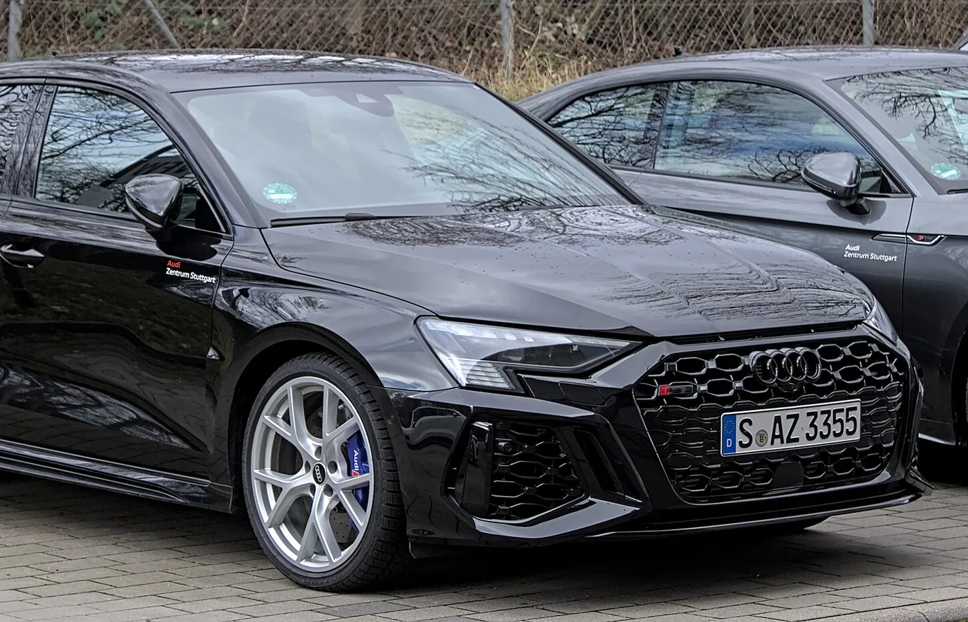 Audi RS3, vue extérieure du modèle