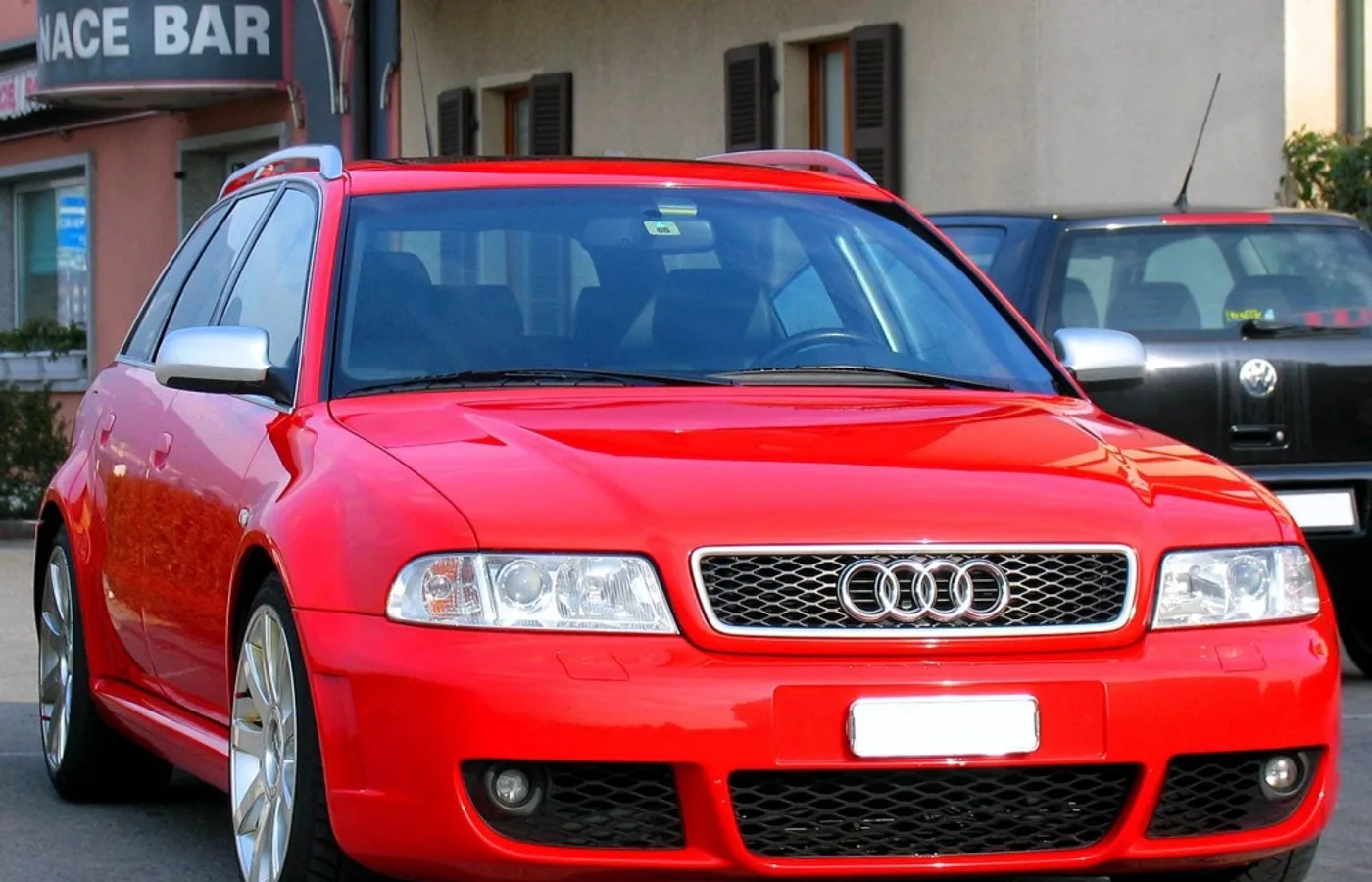 Audi RS4, vue extérieure du modèle