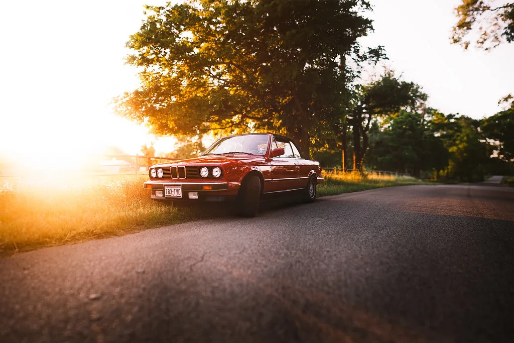 BMW 325i, vue extérieure du modèle
