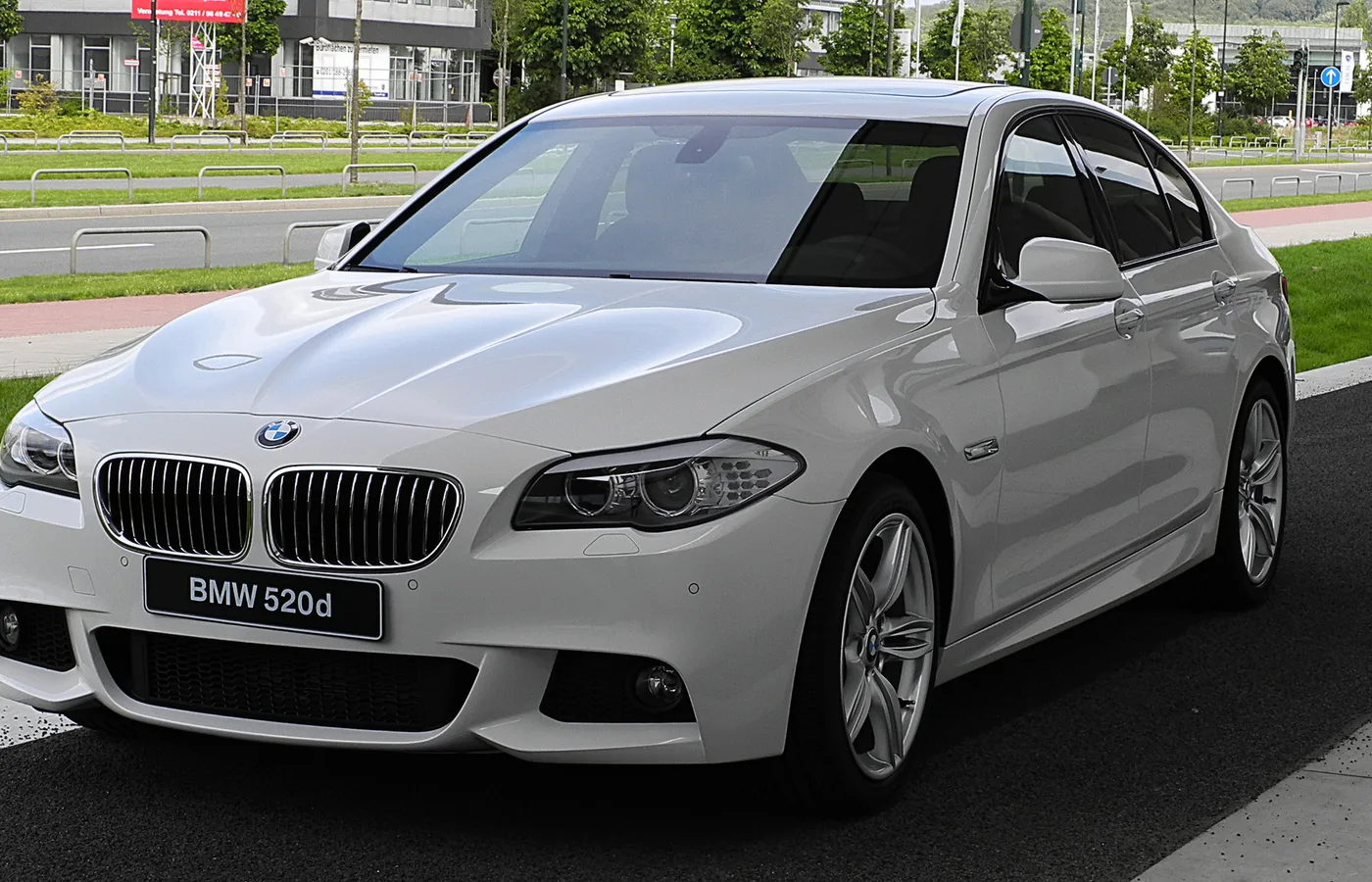 BMW 535D XDRIVE, vue extérieure du modèle ou d'une variante proche