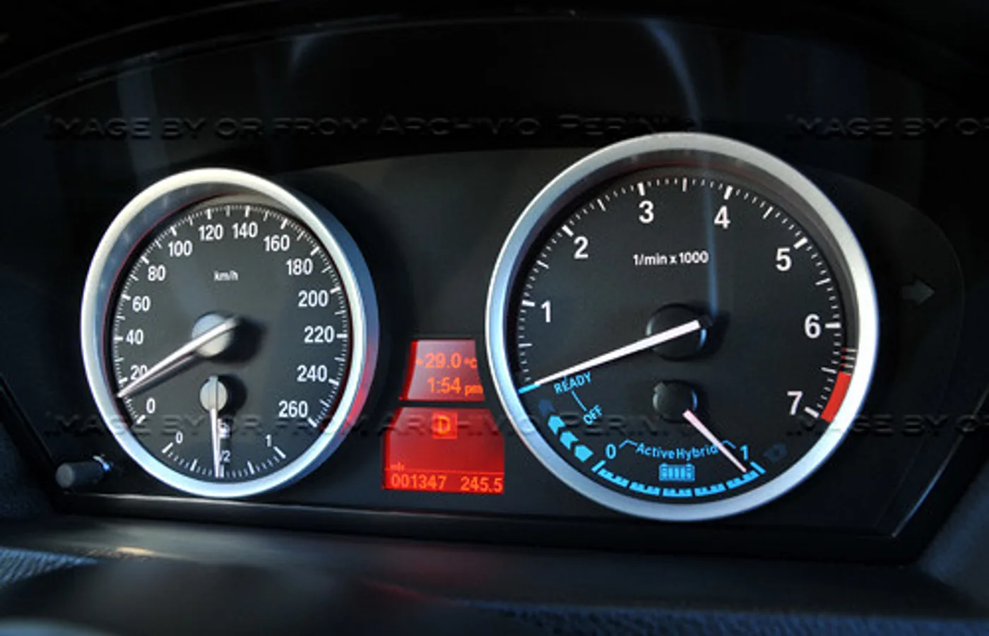 BMW ACTIVE HYBRID X6, vue extérieure du modèle