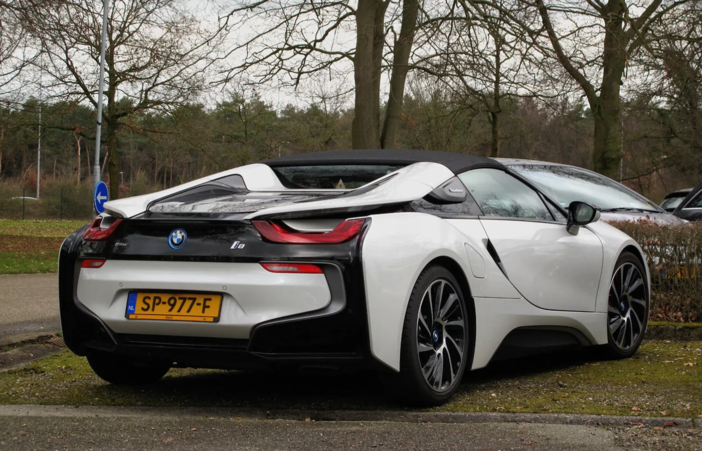 BMW I8 ROADSTER, vue extérieure du modèle