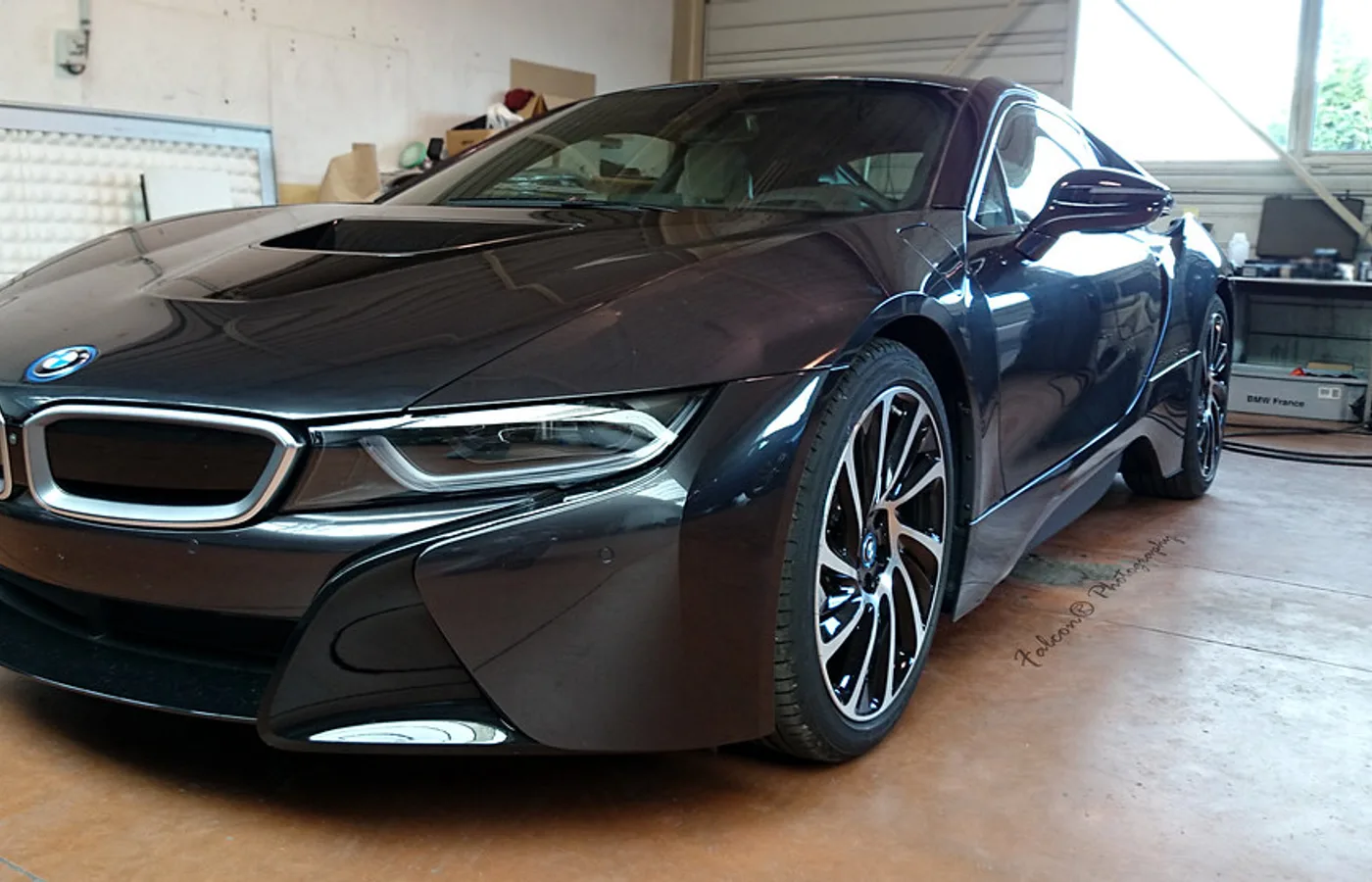 BMW I8 PHEV, vue extérieure du modèle ou d'une variante proche