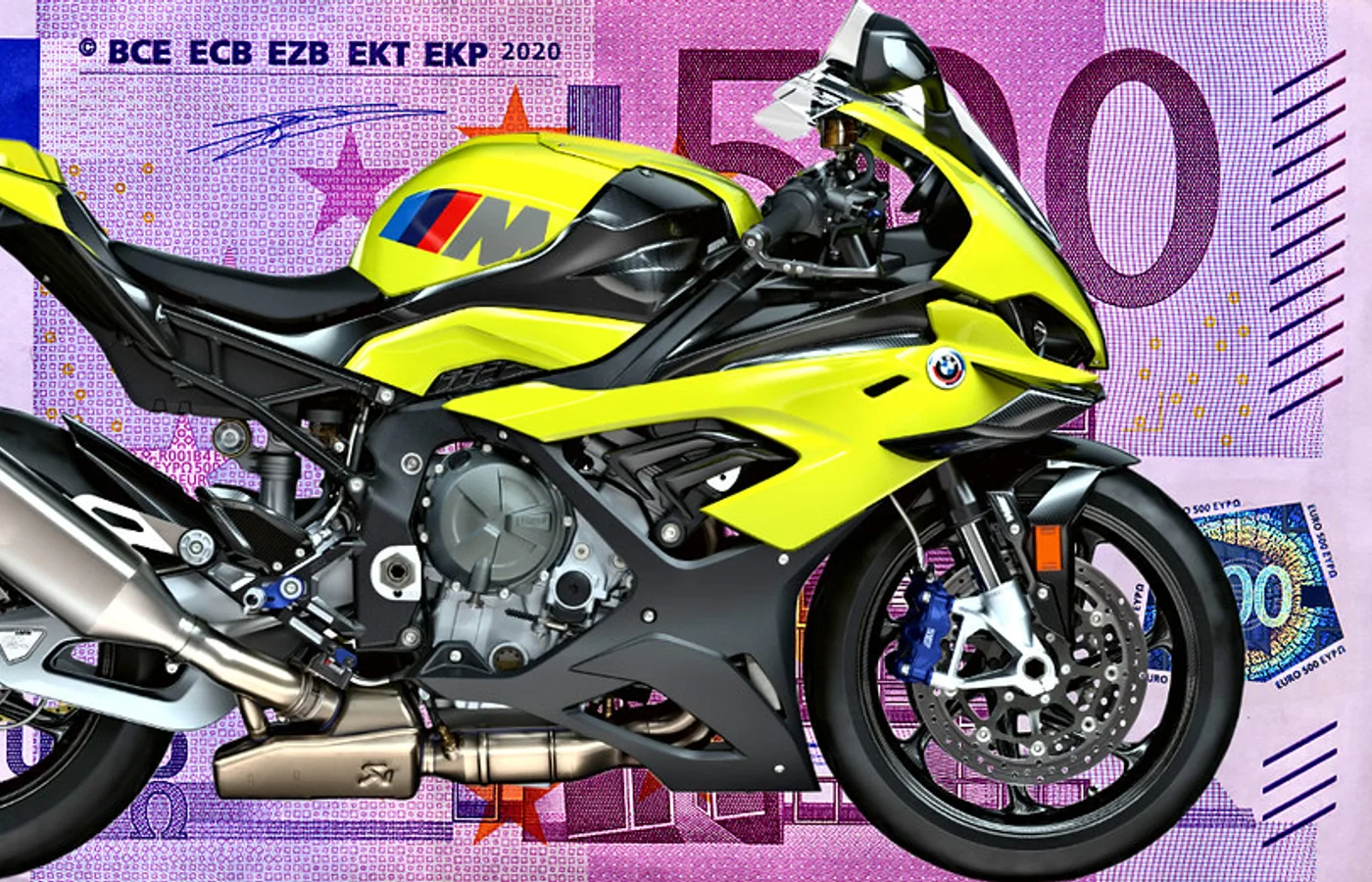 BMW M 1000 RR, vue extérieure du modèle