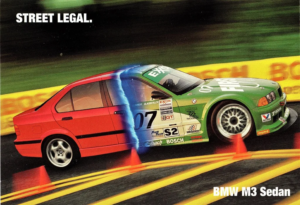 BMW M3 SEDAN, vue extérieure du modèle
