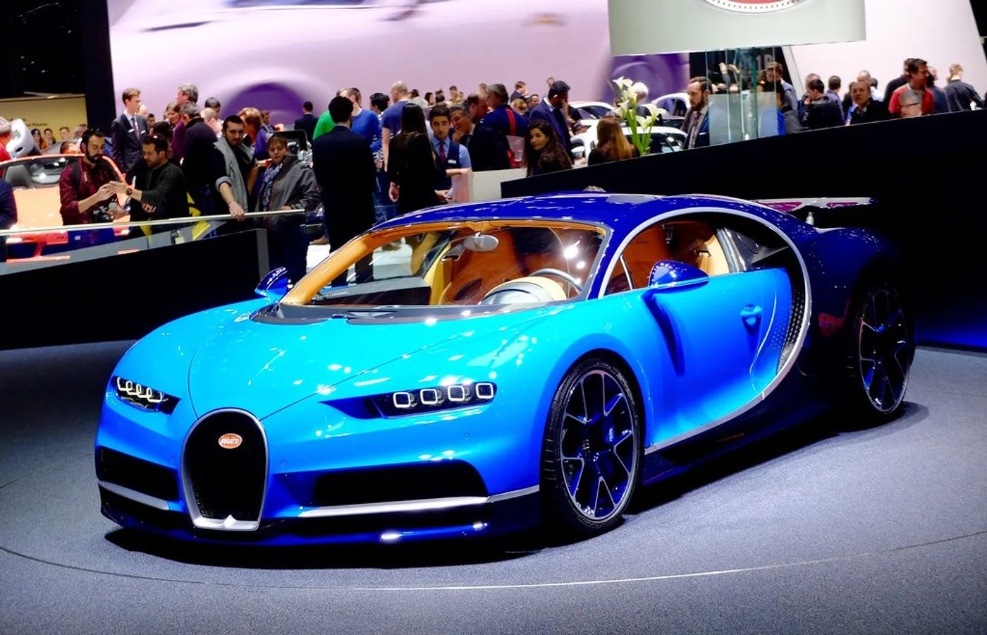 Bugatti Chiron, vue extérieure du modèle