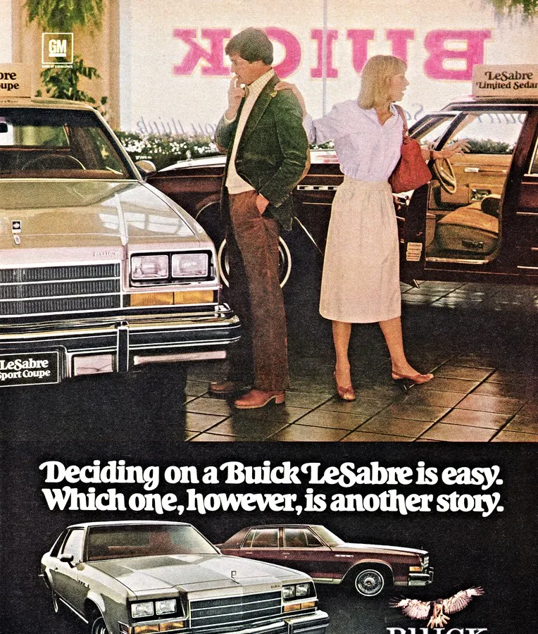 Buick LeSabre, vue extérieure du modèle