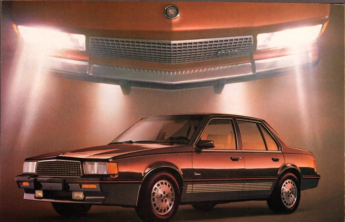Cadillac Cimarron, vue extérieure du modèle