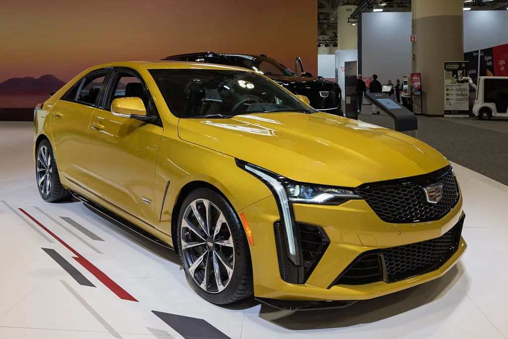 Cadillac CT5-V, vue extérieure du modèle