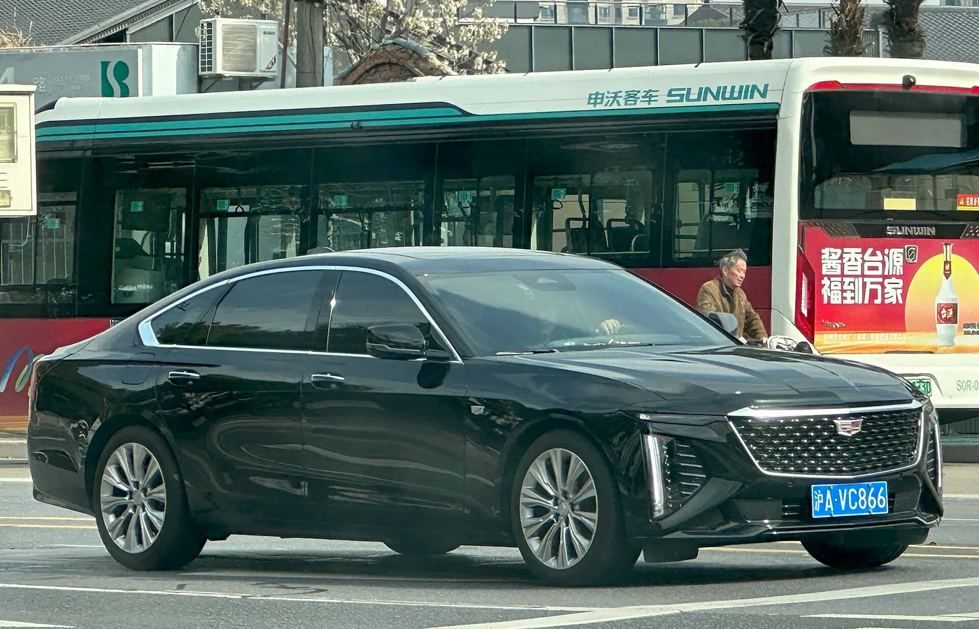Cadillac CT6, vue extérieure du modèle