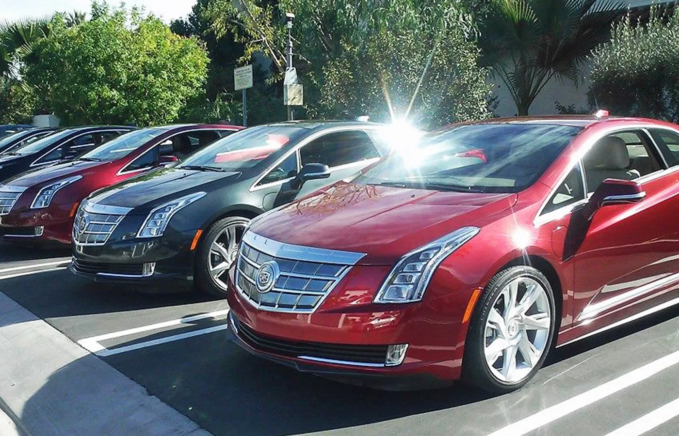 Cadillac ELR, vue extérieure du modèle