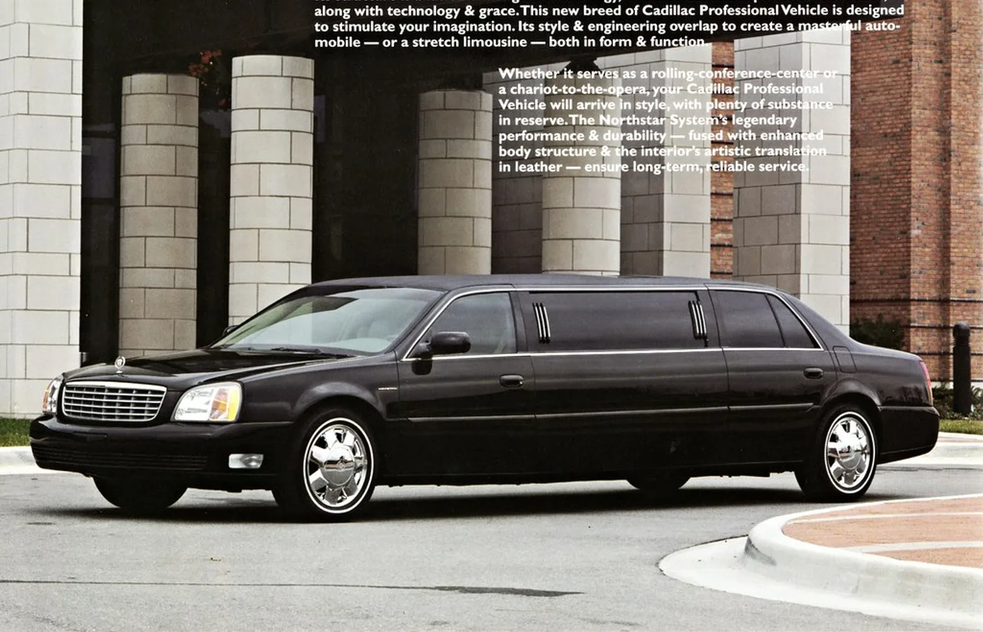 Cadillac Limousine, vue extérieure du modèle