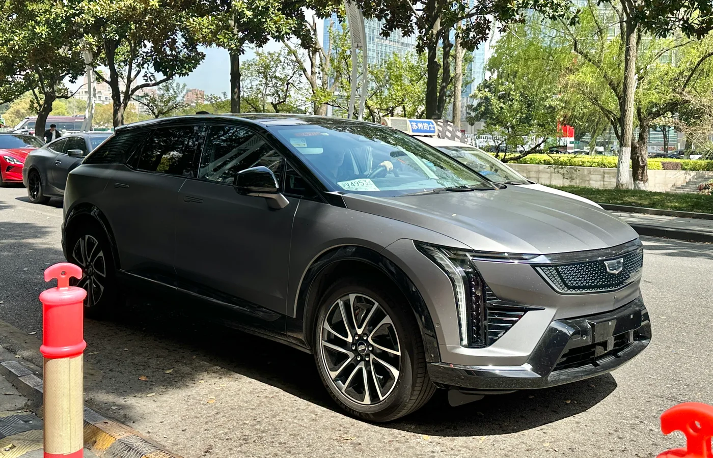 Cadillac OPTIQ-V, vue extérieure du modèle ou d'une variante proche