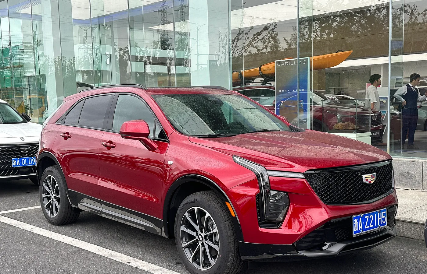 Cadillac XT4, vue extérieure du modèle