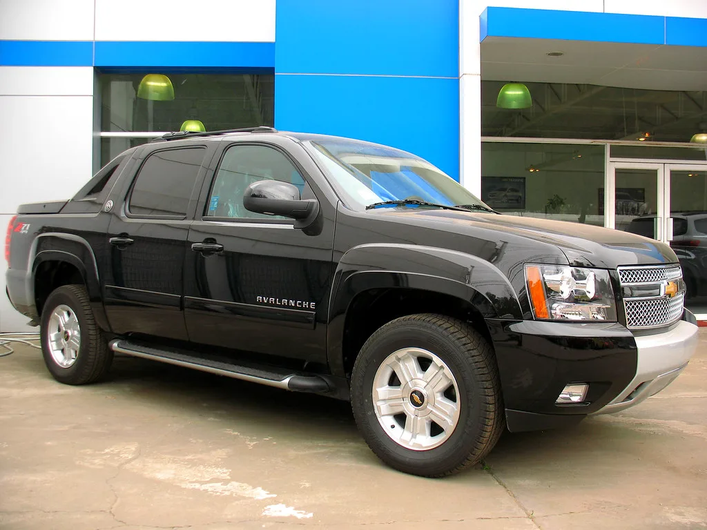 Chevrolet Avalanche, vue extérieure du modèle