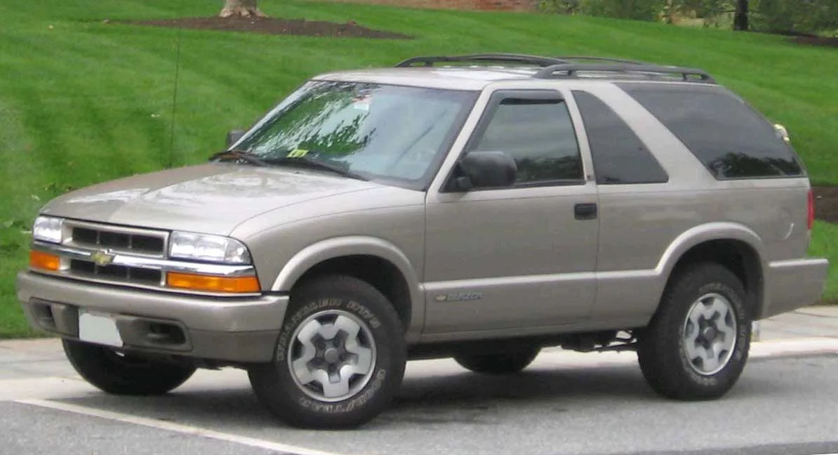Chevrolet Blazer, vue extérieure du modèle