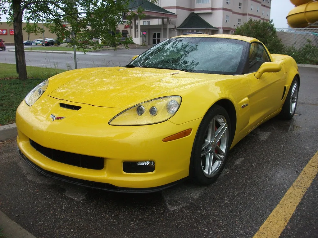 Chevrolet CORVETTE Z06, vue extérieure du modèle
