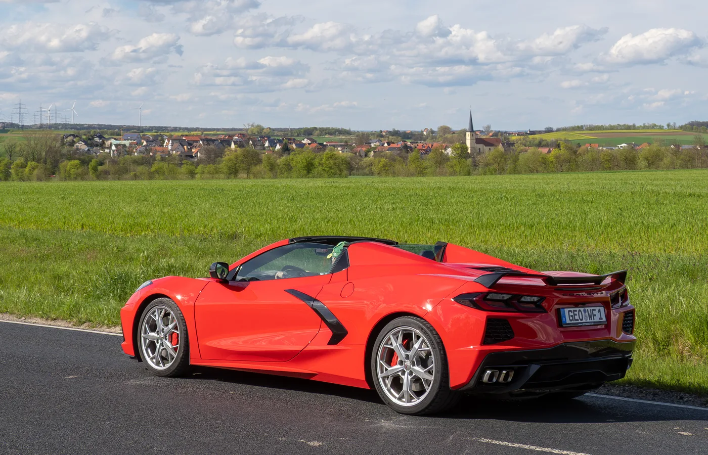 Chevrolet CORVETTE STRINGRAY, vue extérieure du modèle ou d'une variante proche