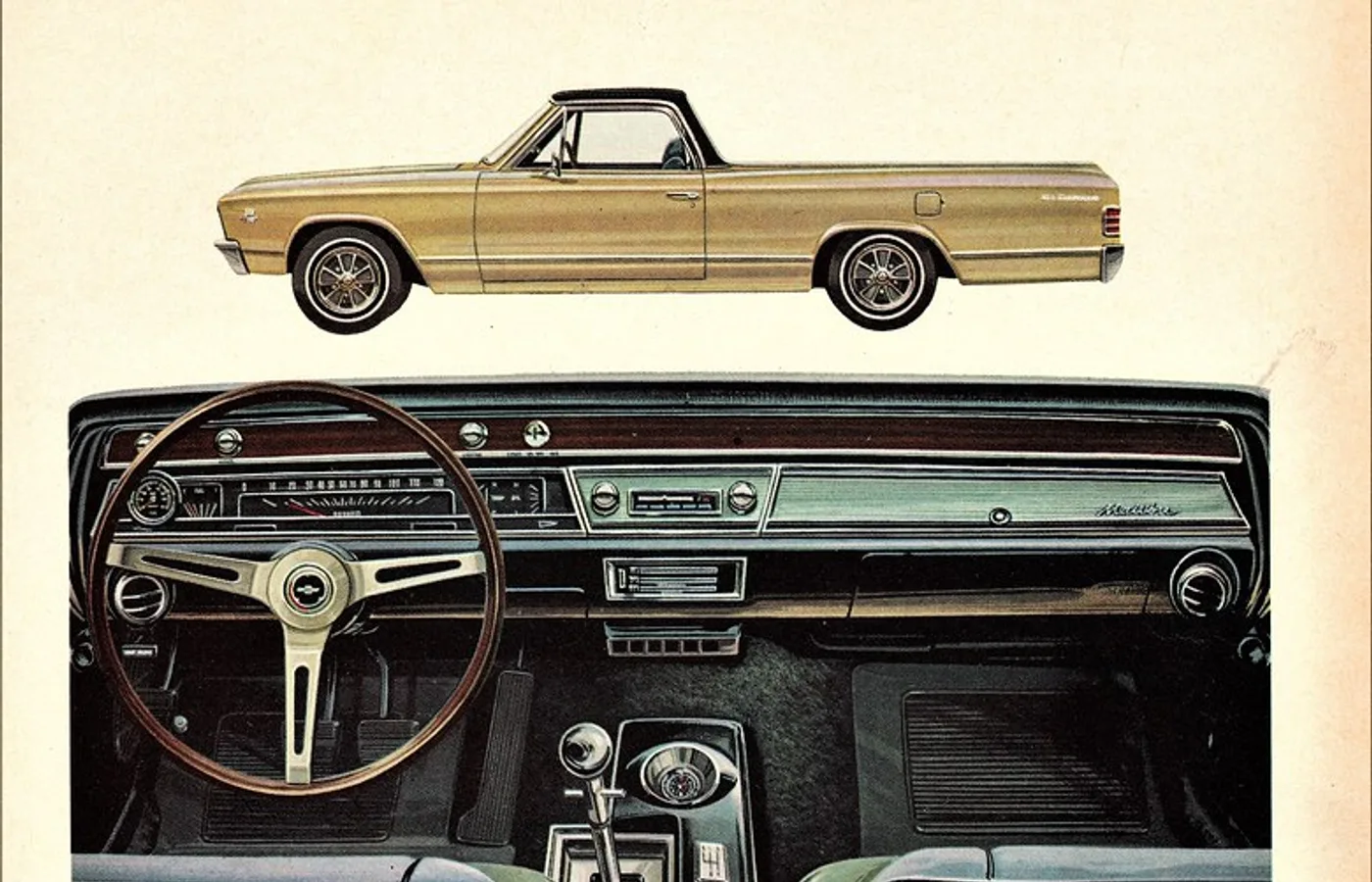 Chevrolet El Camino, vue extérieure du modèle