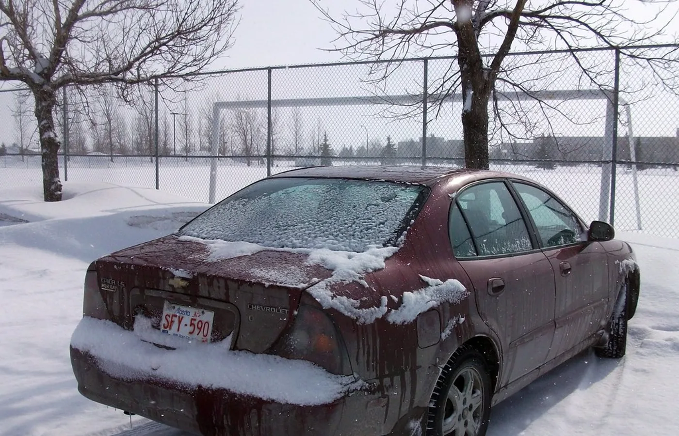 Chevrolet Epica, vue extérieure du modèle
