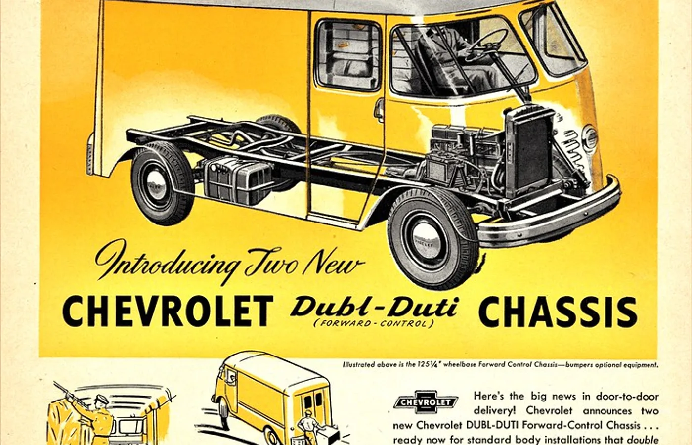 Chevrolet Forward Control, vue extérieure du modèle