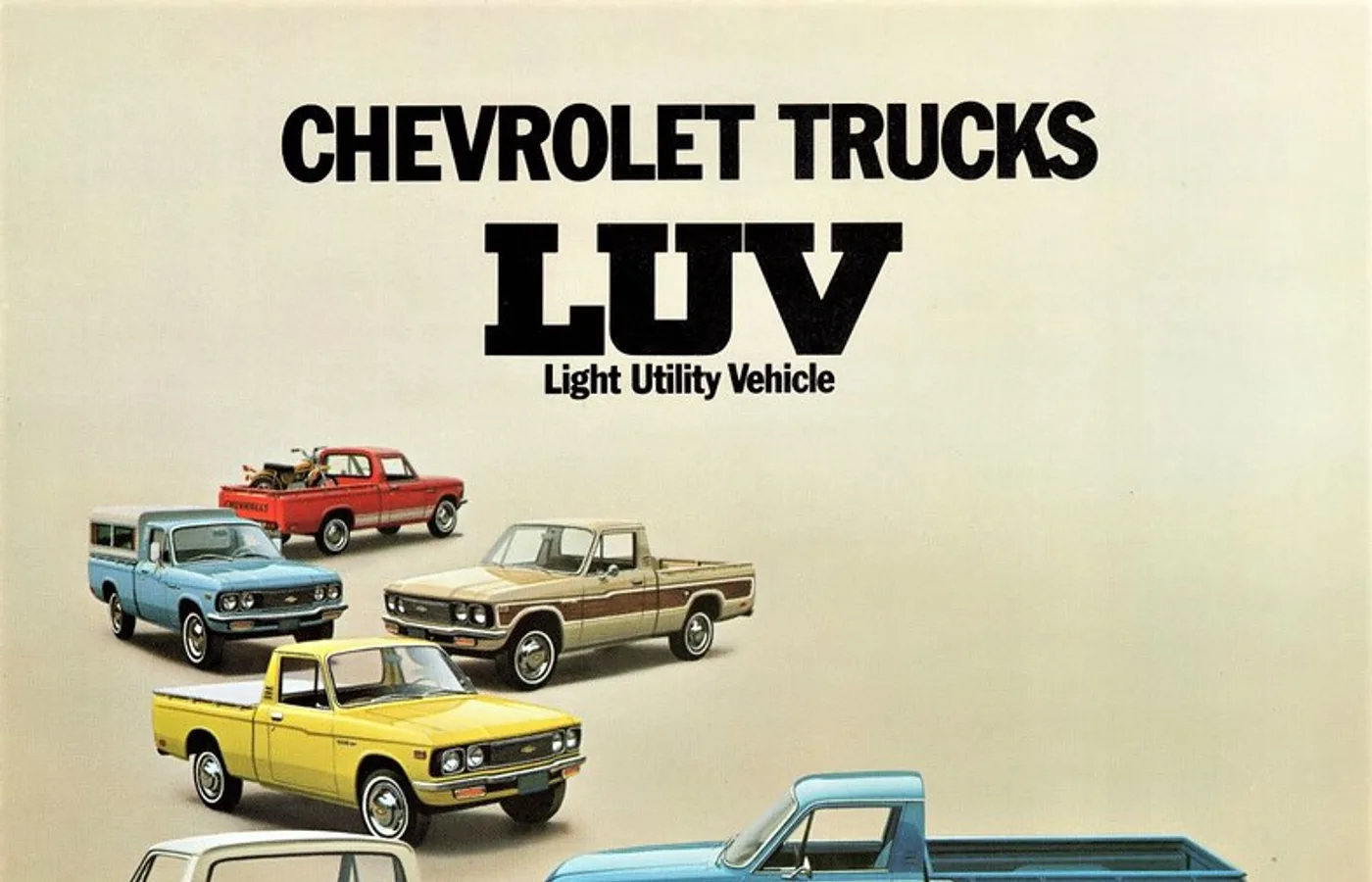 Chevrolet LUV, vue extérieure du modèle