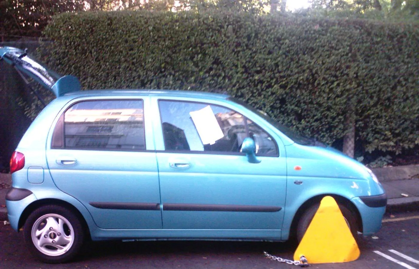 Chevrolet Matiz, vue extérieure du modèle