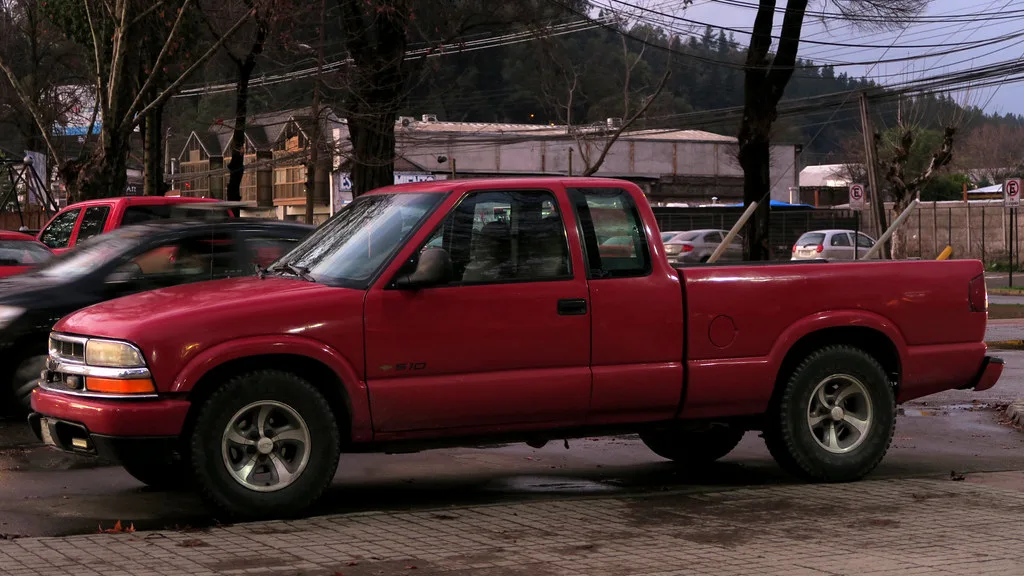 Chevrolet S-10, vue extérieure du modèle