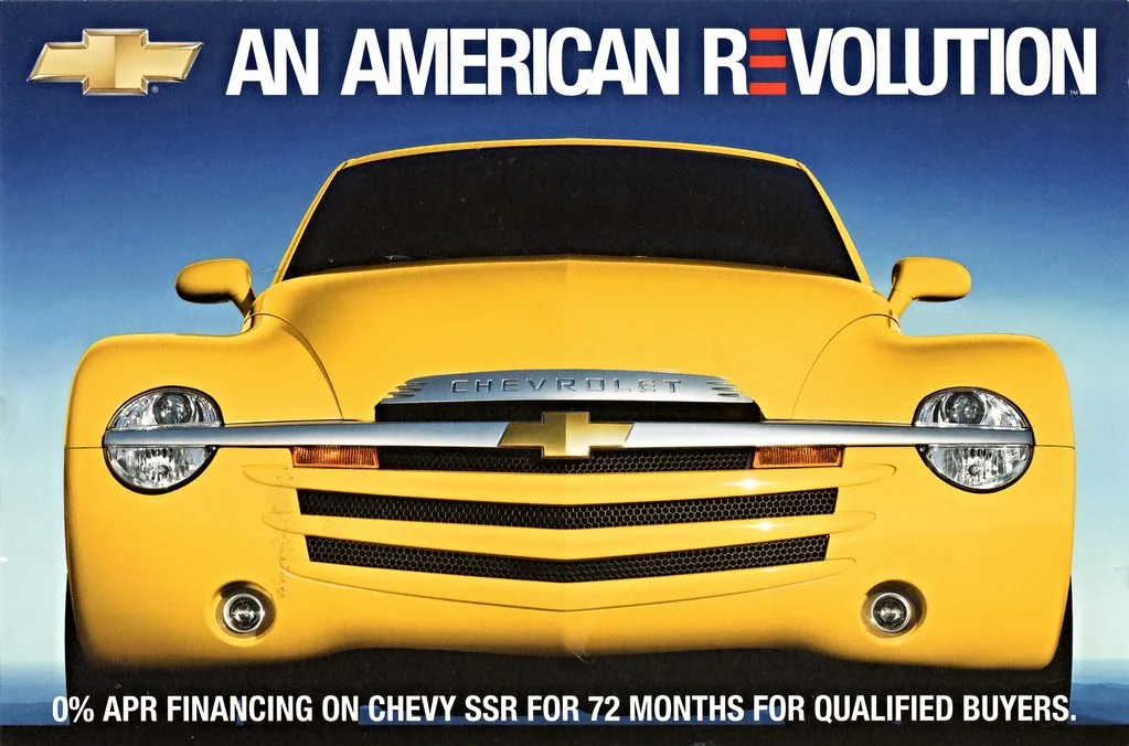 Chevrolet SSR, vue extérieure du modèle