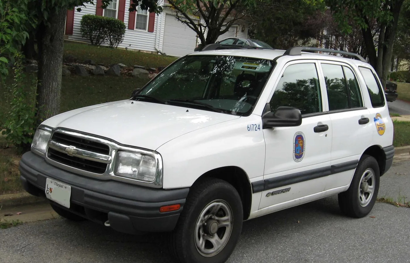 Chevrolet Tracker, vue extérieure du modèle
