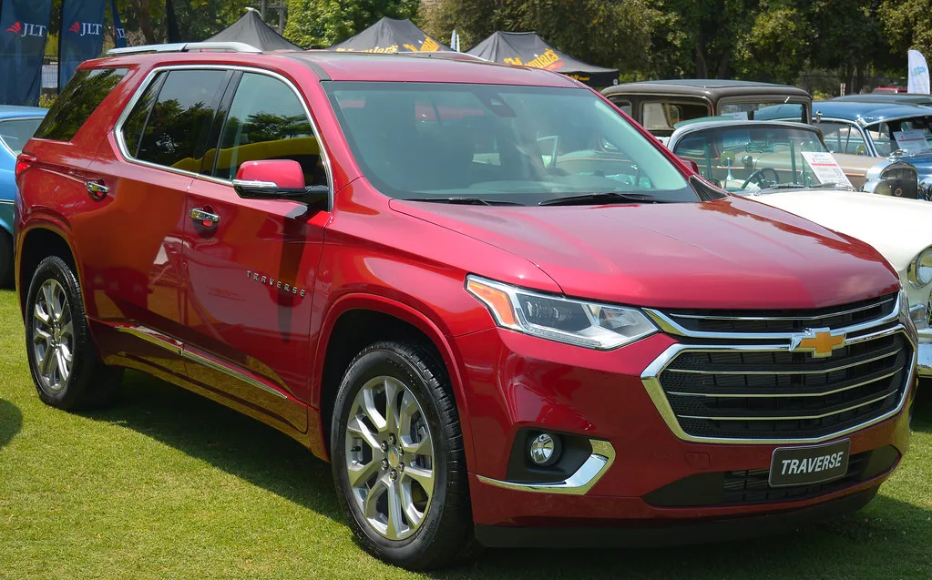 Chevrolet Traverse, vue extérieure du modèle