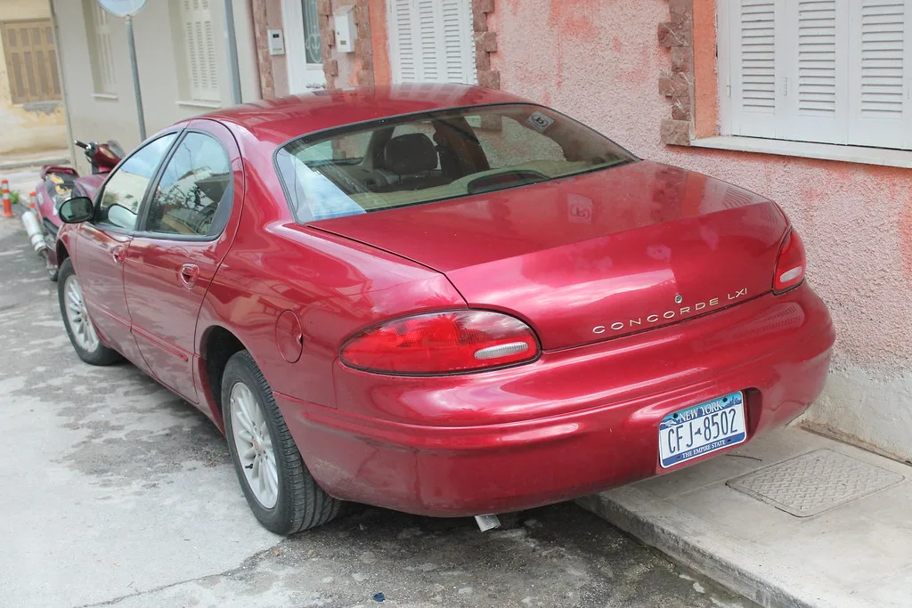 Chrysler Concorde, vue extérieure du modèle